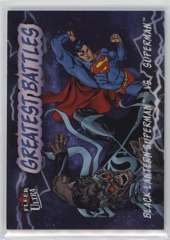 Superman vs. Black Lantern Superman