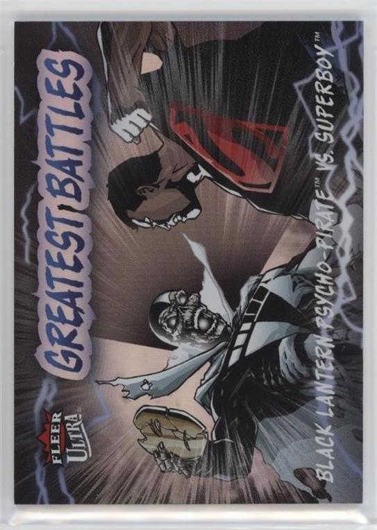Superboy vs. Black Lantern Psycho Pirate