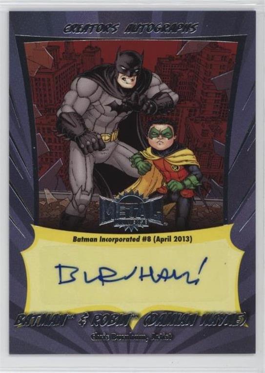 Batman and Robin (Damian Wayne) - Chris Burnham (Artist), Batman Incorporated (2011) #8