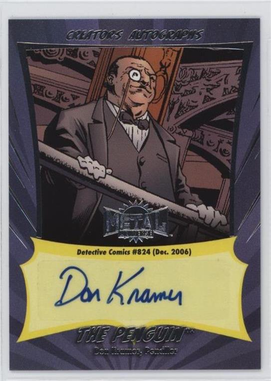 The Penguin - Don Kramer (Penciller), Detective Comics (1937) #824