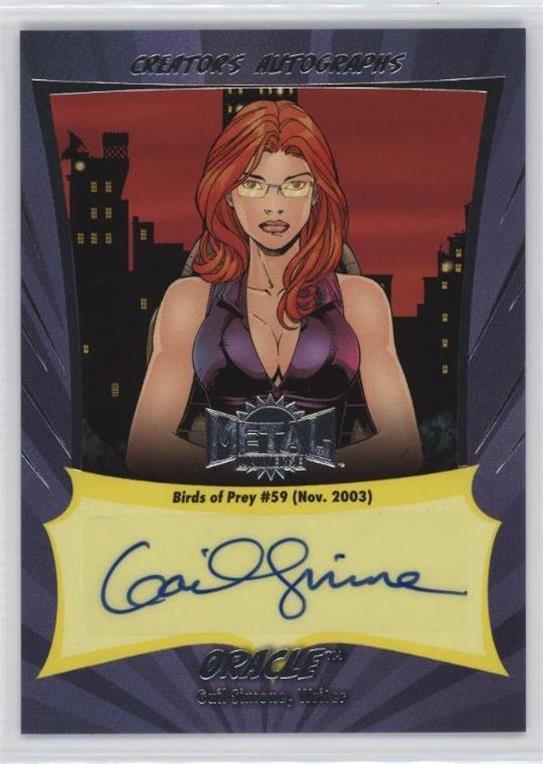 Oracle - Gail Simone (Writer), Birds of Prey (1999) #59