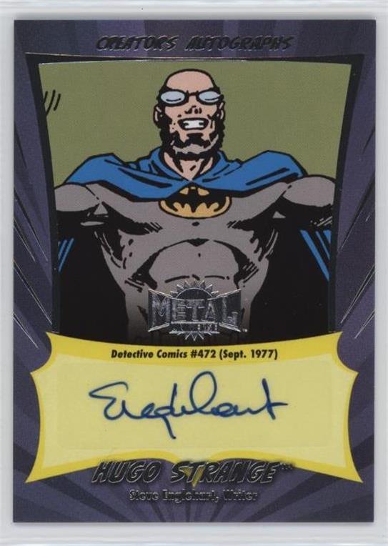 Hugo Strange - Steve Englehart (Writer), Detective Comics (1977) #472