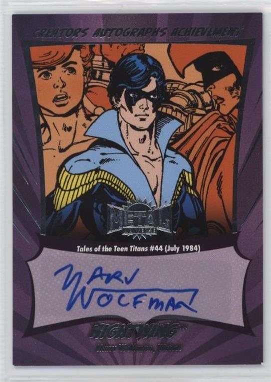 Nightwing - Marv Wolfman (Writer), Tales of the Teen Titans (1984) #44