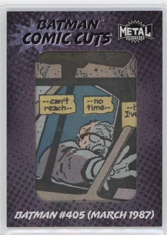 Batman (1940) #405 - Batman Year One by Miller & Mazzuchelli