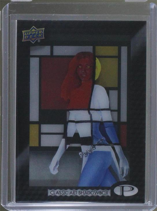 Mystique "Composition with large red plane/yellow/ blue"