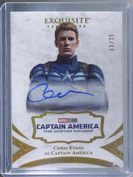 Chris Evans as Captain America