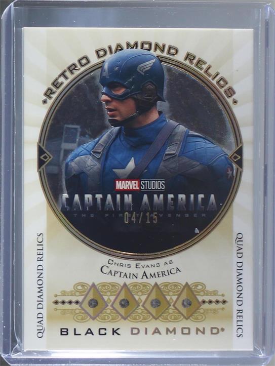 Chris Evans as Captain America