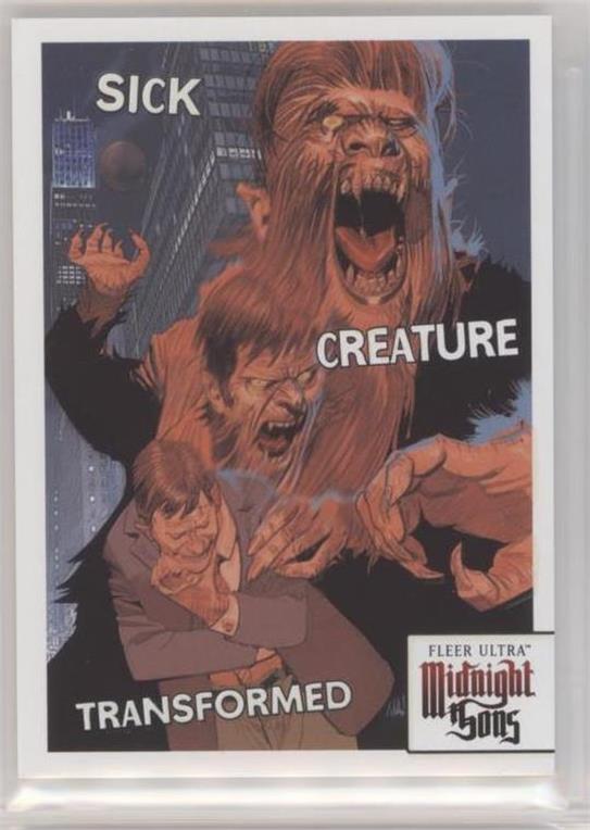 Midnight Sons Unlimited #4 - Man Turns into Monster