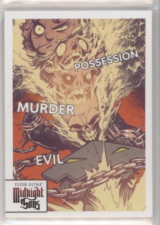 Midnight Sons Unlimited #1 - Johnny Blaze on Motorbike