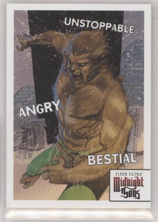 Midnight Sons Unlimited #7 - Werewolf Splash