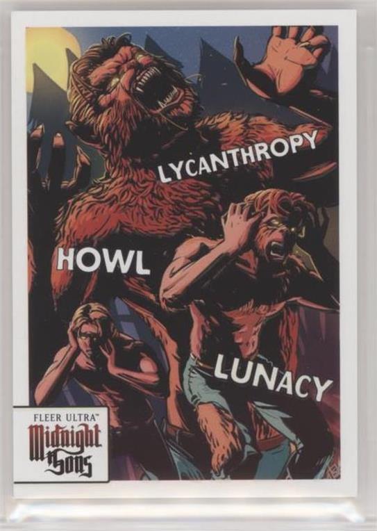 Midnight Sons Unlimited #7 - Werewolf Transforming