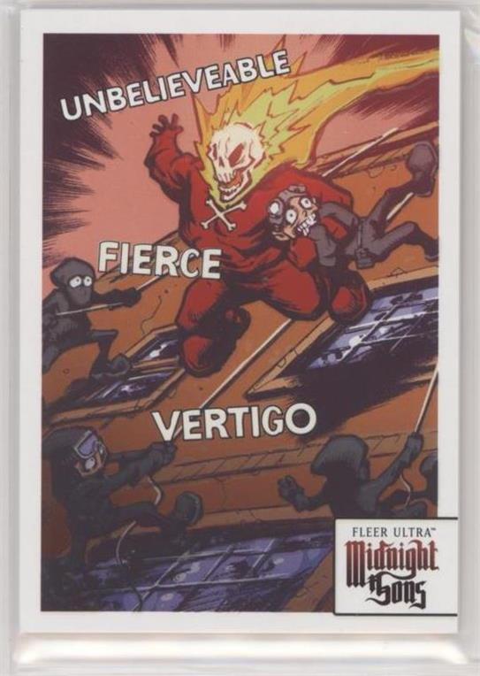 Midnight Sons Unlimited #9 - Blazing Skull Splash