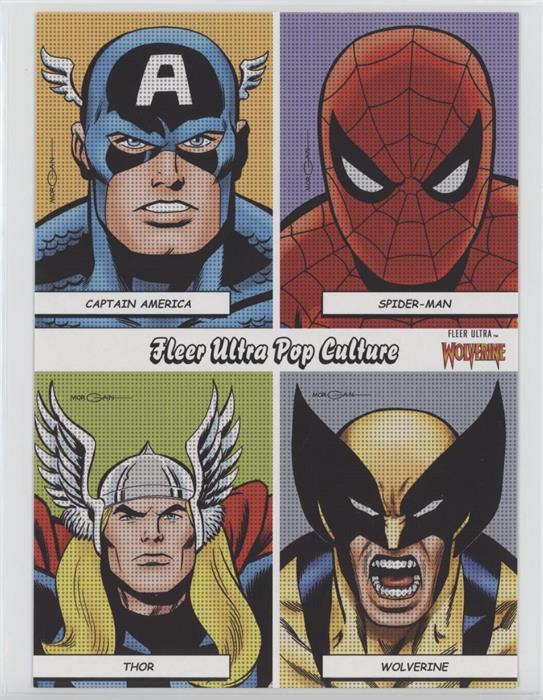 Captain America/Spider-Man/Thor/Wolverine