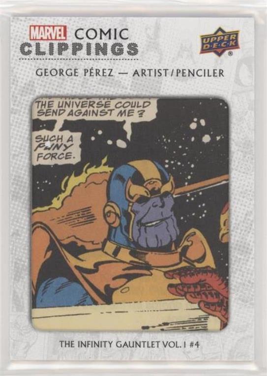 George Perez The Infinity Gauntlet #4