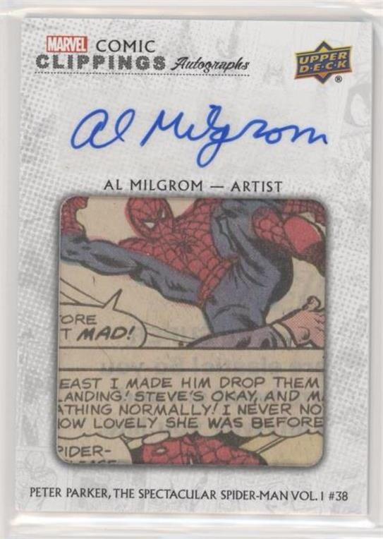 Al Milgrom Peter Parker The Spectacular Spider-Man Vol.1 #38