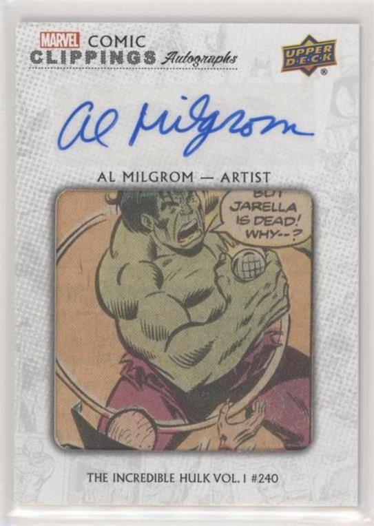 Al Milgrom The Incredible Hulk #240