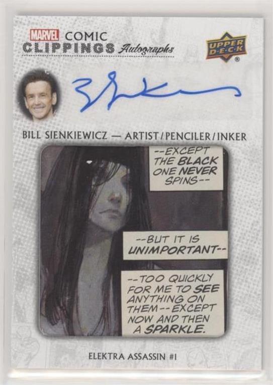 Bill Sienkiewicz Elektra Assassin #1