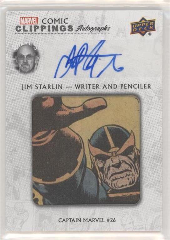 Jim Starlin - Writer and Penciller, Captain Marvel #26