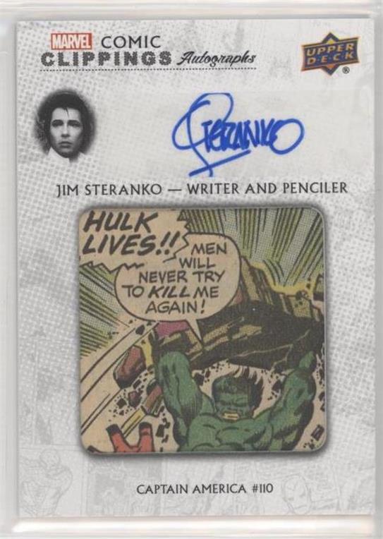 Jim Steranko - Writer and Penciller, Captain America #110