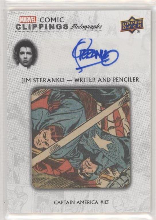 Jim Steranko - Writer and Penciller, Captain America #113