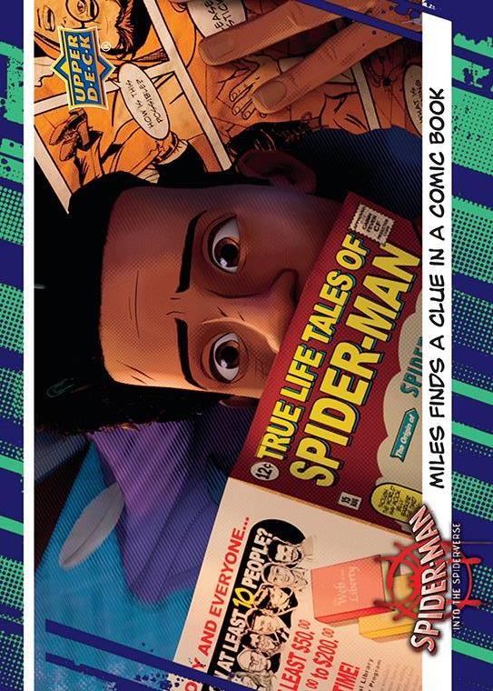 Miles Finds a Clue in a Comic Book