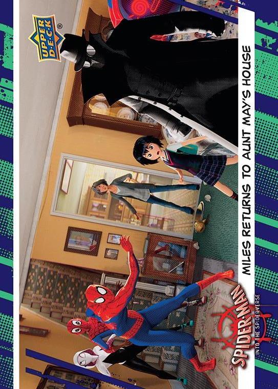 Miles Returns to Aunt May's House