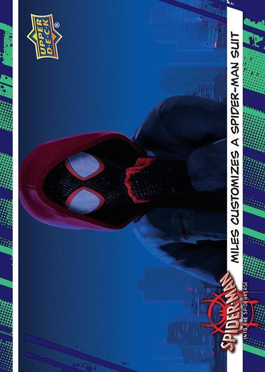 Miles Customizes a Spider-Man Suit